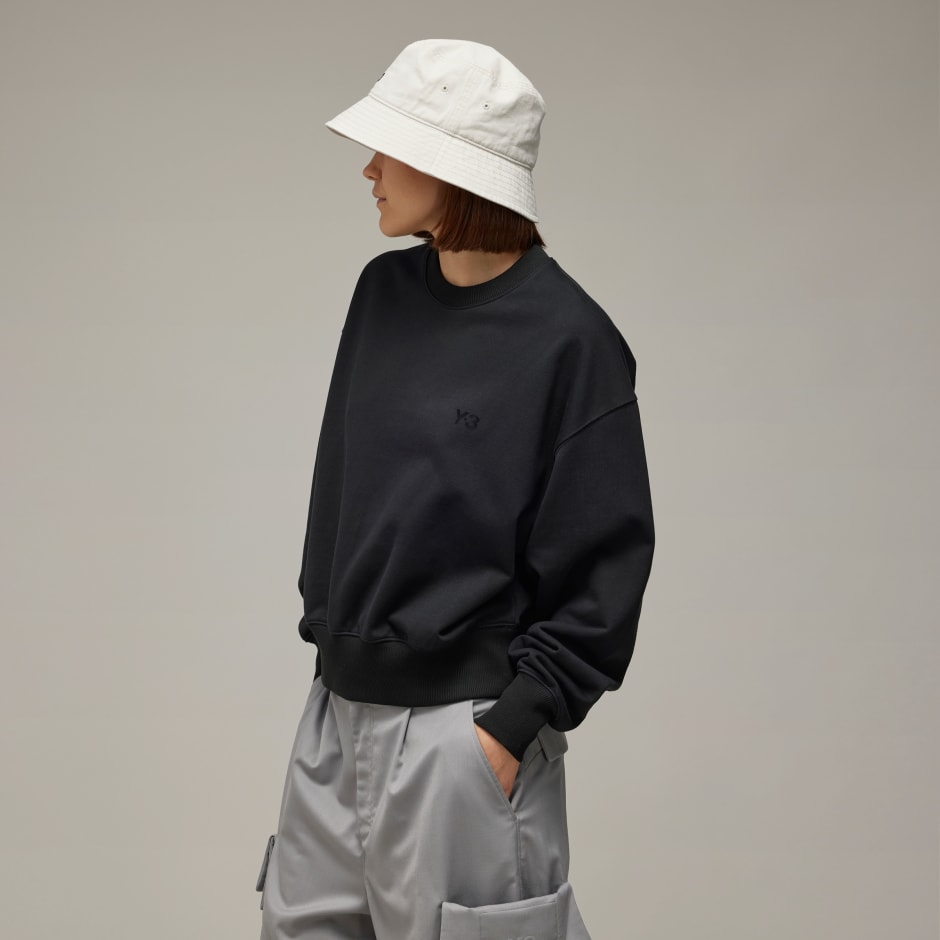 Y-3 French Terry Boxy Crew Sweatshirt