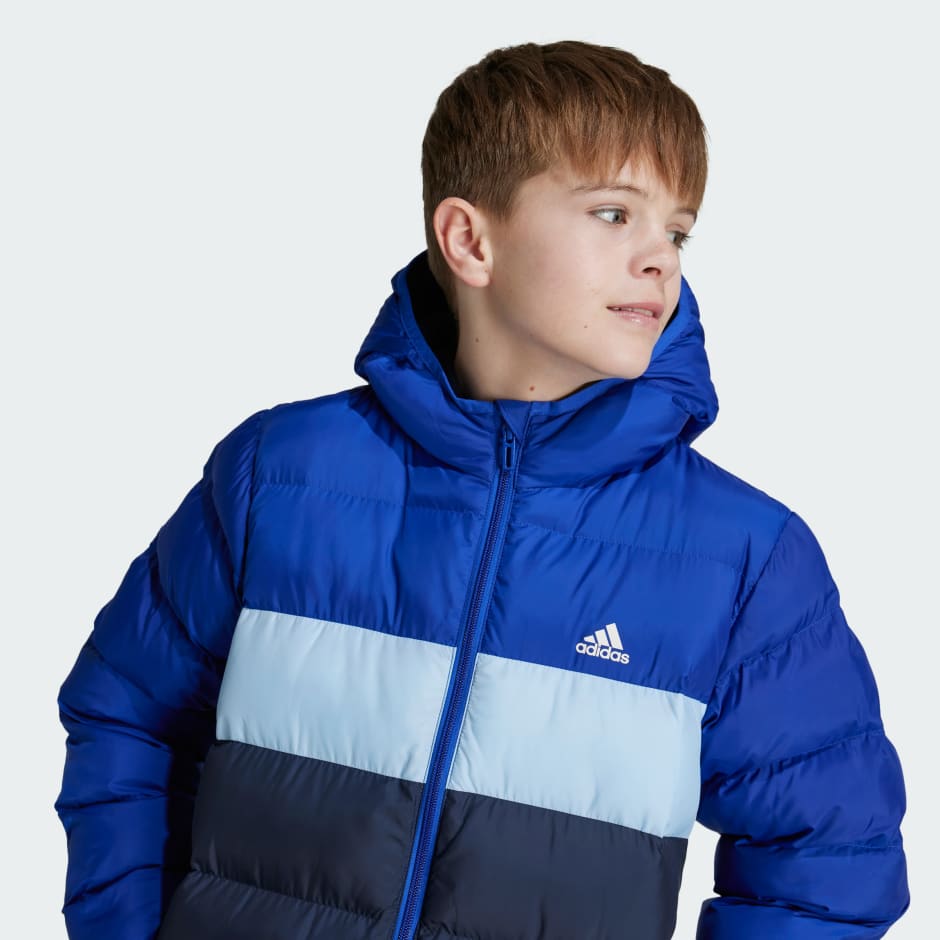 Kids Clothing Synthetic Down Jacket Blue adidas Saudi Arabia