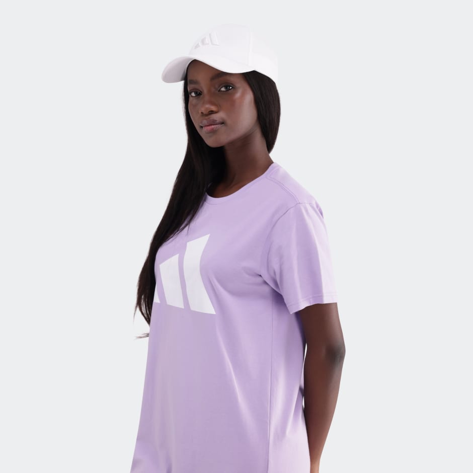 WOMENS BOS LOGO BOYFRIEND T-SHIRT DRESS