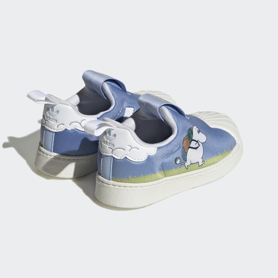 Kids Shoes - adidas Superstar x Moomin Shoes - Blue