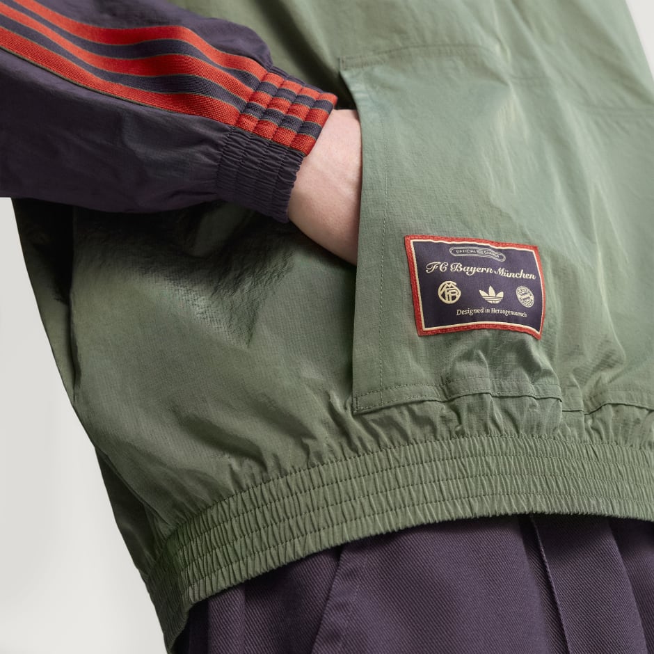 Jachetă FC Bayern Terrace Icons cu fermoar 1/2