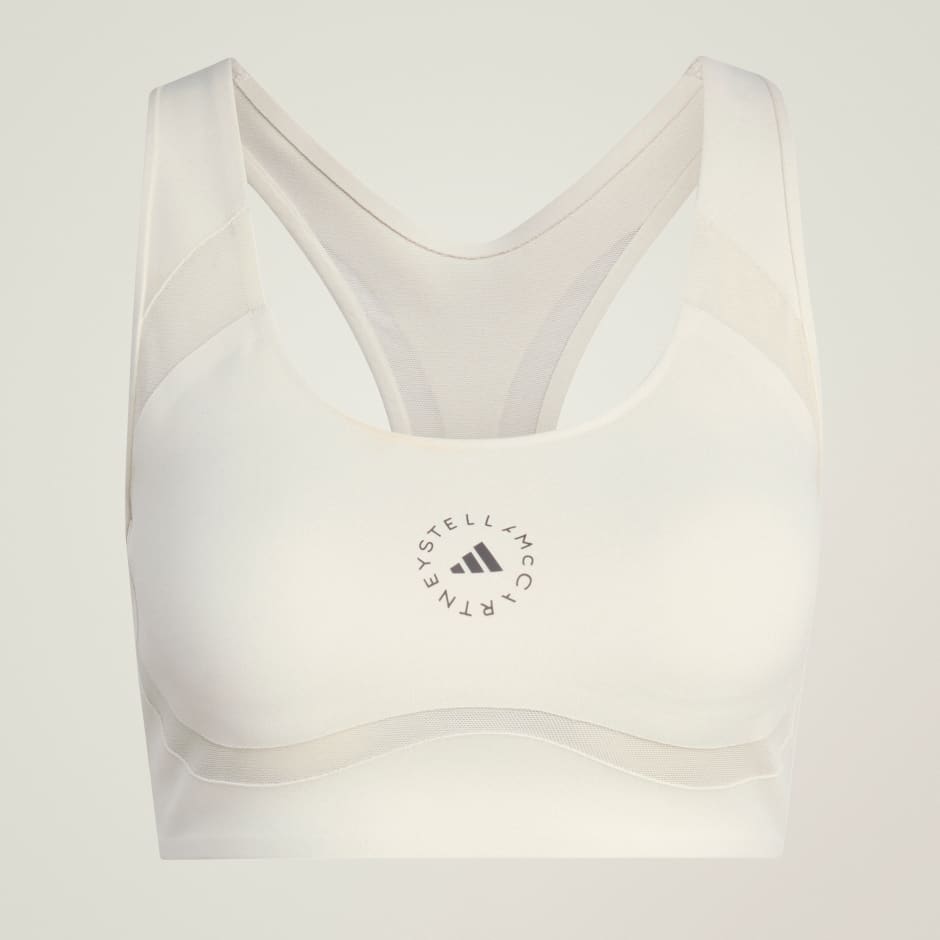 حمّالة صدر رياضية Power Impact من أديداس بتصميم أنيق من Stella McCartney - توفر دعمًا متوسطًا