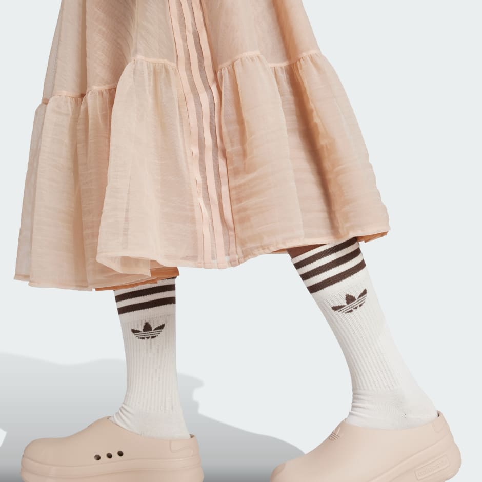 Waistband Tulle Maxi Skirt
