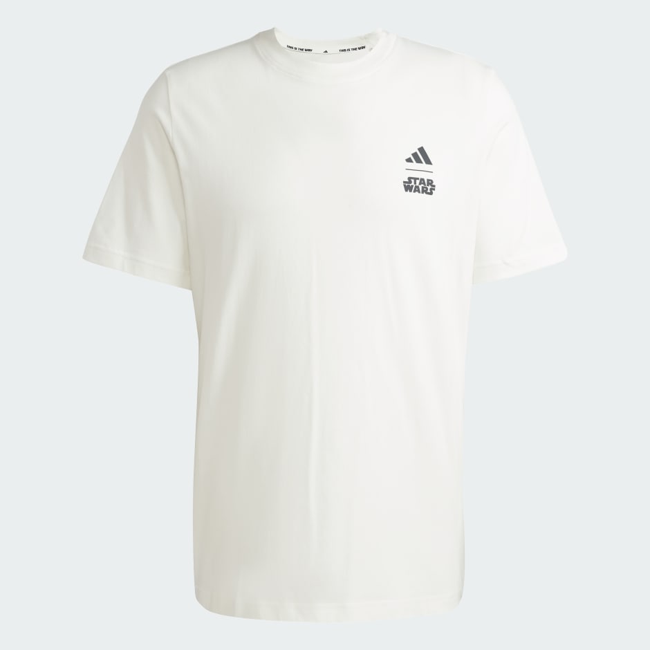 ADIDAS STAR WARS THE MANDALORIAN T-SHIRT REGULAR FIT BACK GRAPHIC