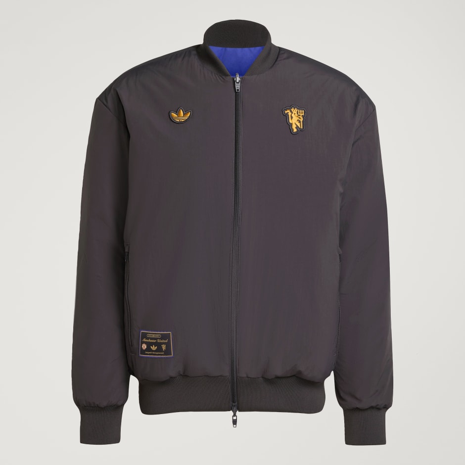 Manchester United Terrace Icons Jacket Black adidas Hong Kong