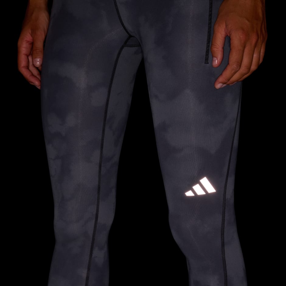 Legging de running 7/8 adi365 Climacool AOP