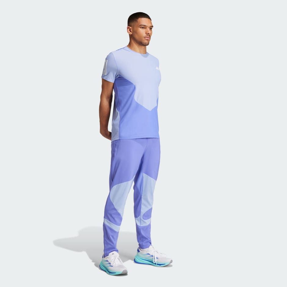 Tricou Own the Run Colorblock AEROREADY