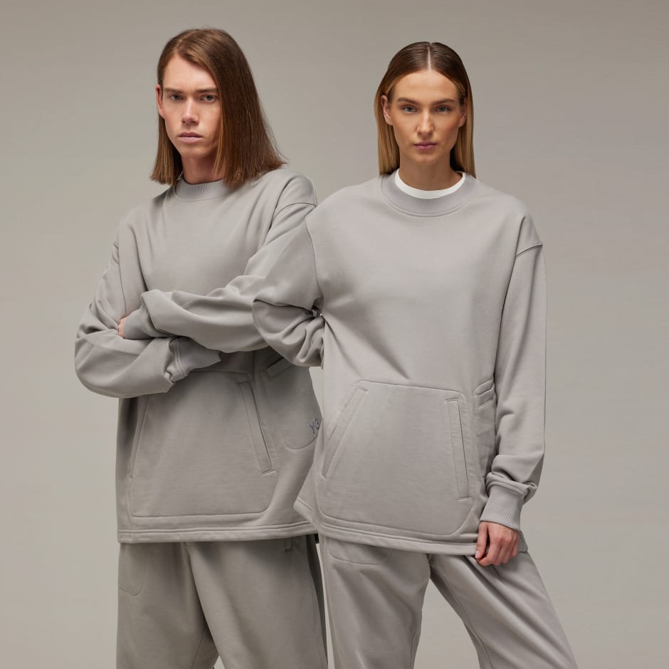 adidas Y-3 Logo Crew Grey adidas TZ - Sweater 