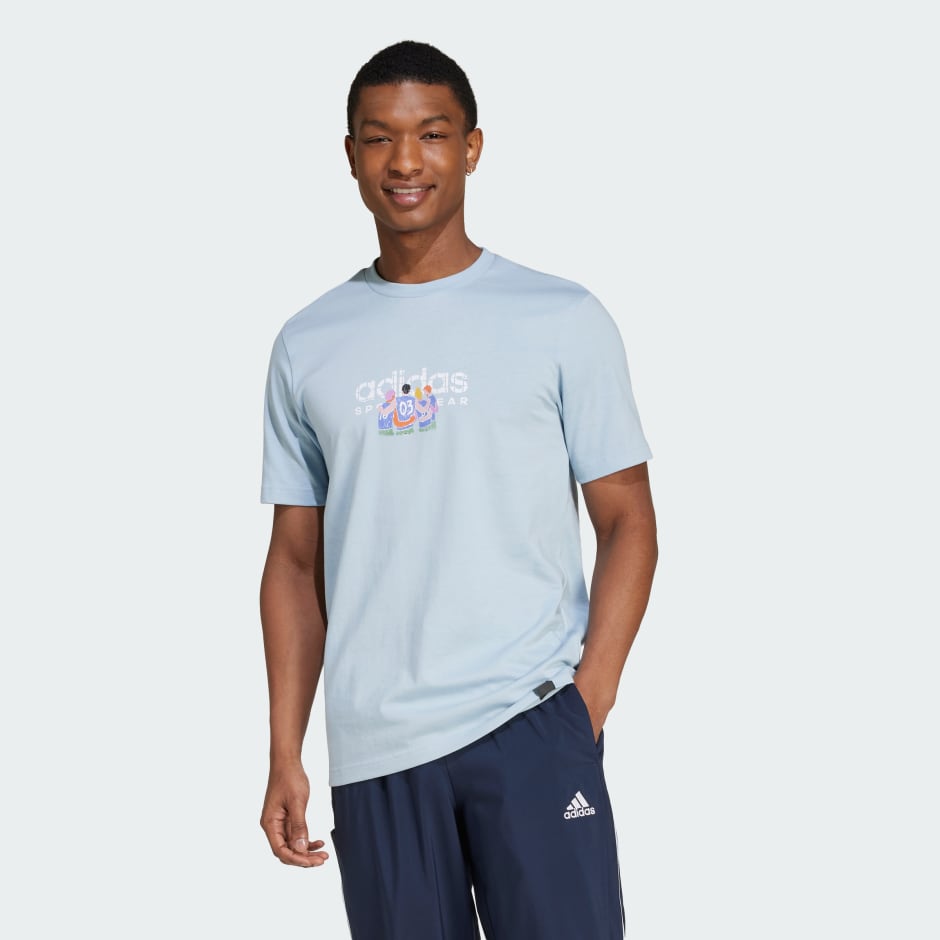 Adidas Codes Linear Graphic Tee