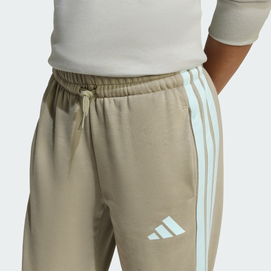 當季必備 Adiraptor 絨毛跑步休閒童裝褲套裝