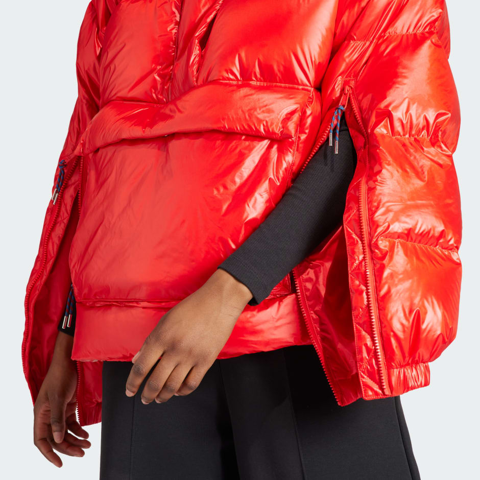 Puffed Throw-Over Jacket