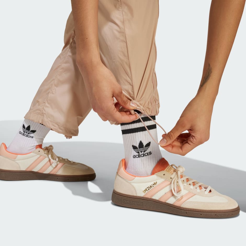 Pantaloni jogger cu talie lată