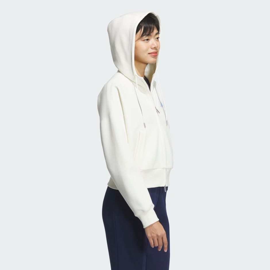 【Adidas コリア】 Verbiage Doubleknit Full Zip Jacket Verbiage Doubleknit Full Zip Jacket - Blue | adidas Hong Kong