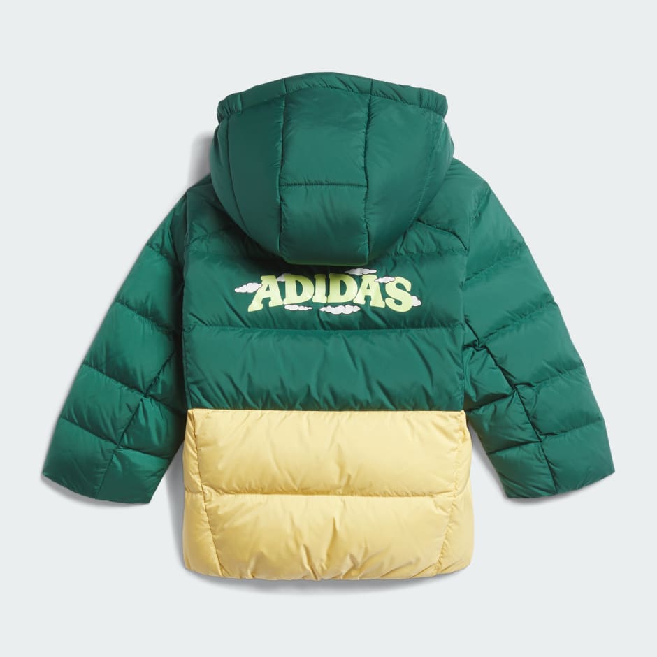 Sportswear Colorblocking Down Jacket Kids Green adidas Hong Kong