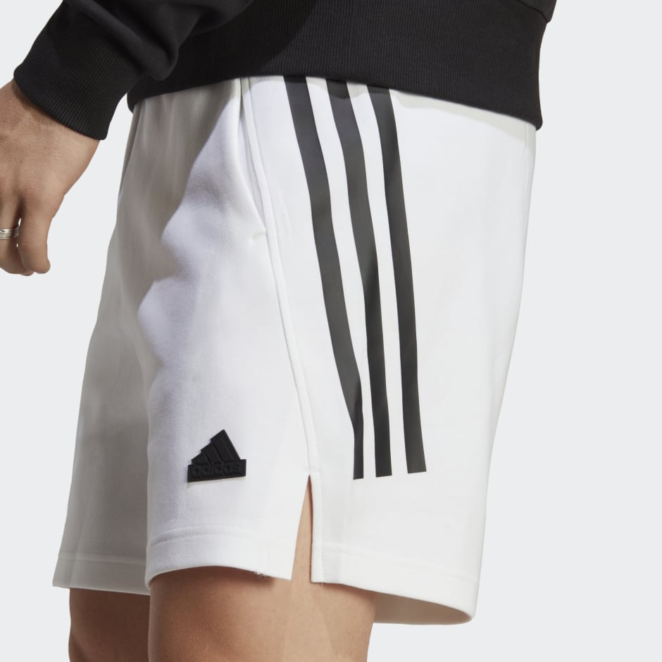 Men's Clothing - Future Icons 3-Stripes Shorts - White | adidas Egypt