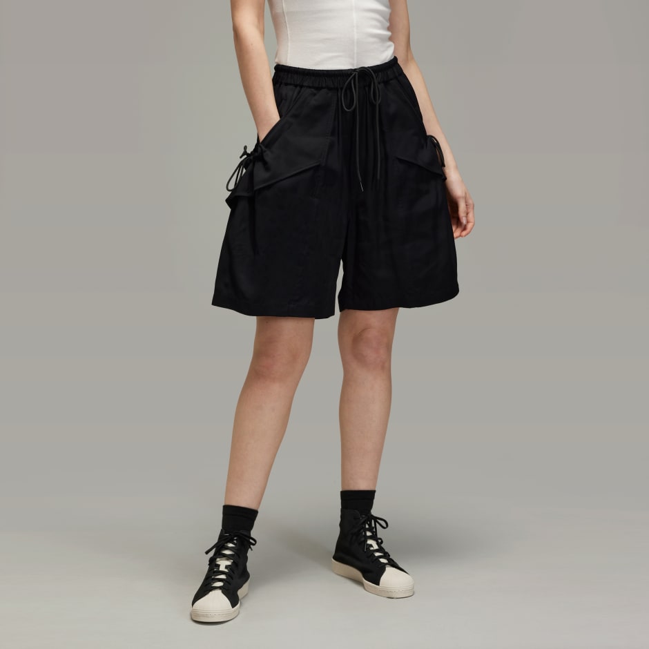 Y-3 Rayon Twill Shorts