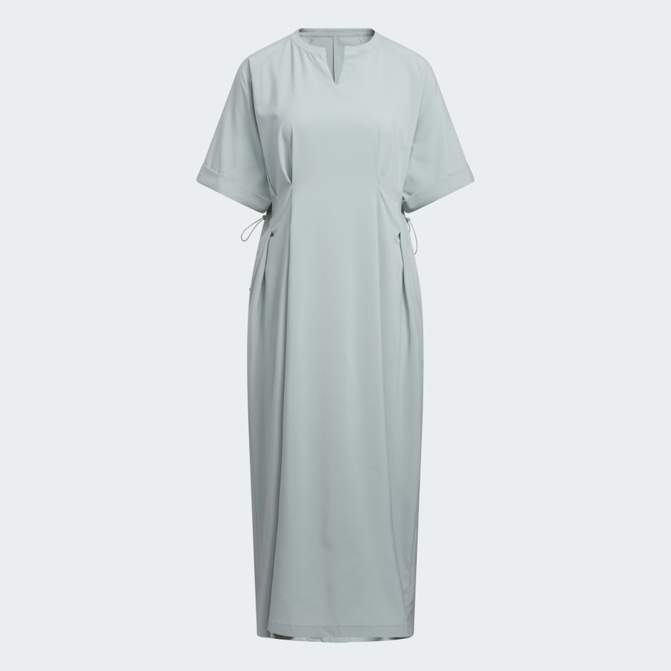 SOFTLUX STRETCH WOVEN LOOSE FIT DRESS