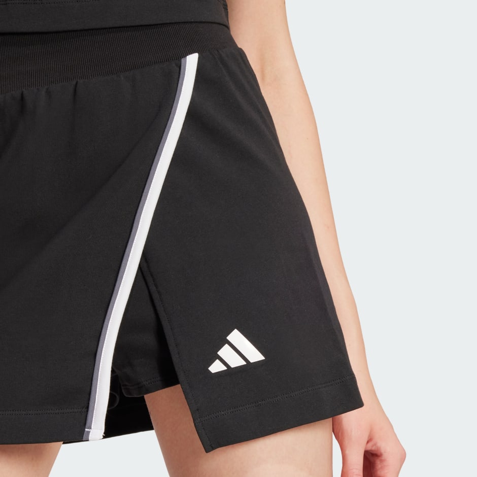 Essentials Color-Pop Cotton Skort