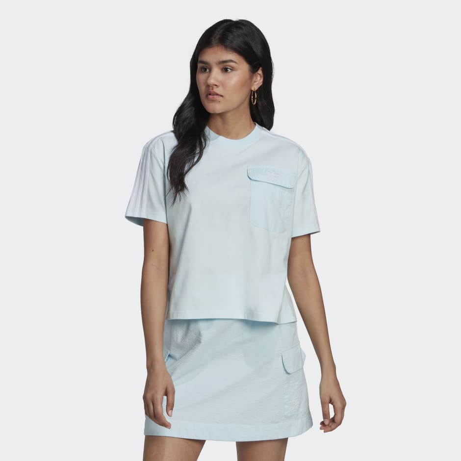 Adicolor Classics Poplin Back Loose Tee