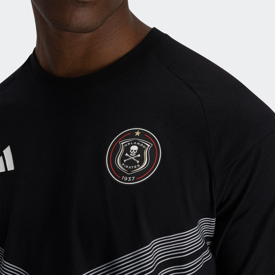 Shop adidas Performance Orlando Pirates Icon Jersey Mens Black