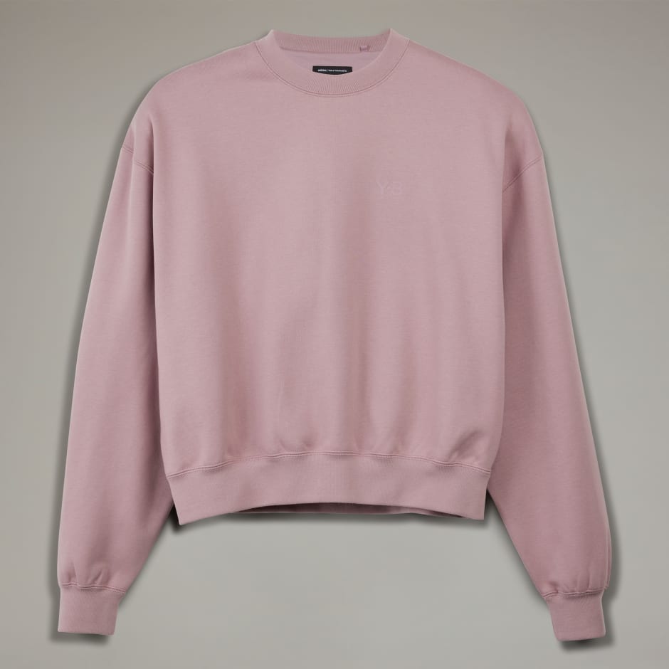 Y-3 Brushed Terry Boxy Crew Sweatshirt