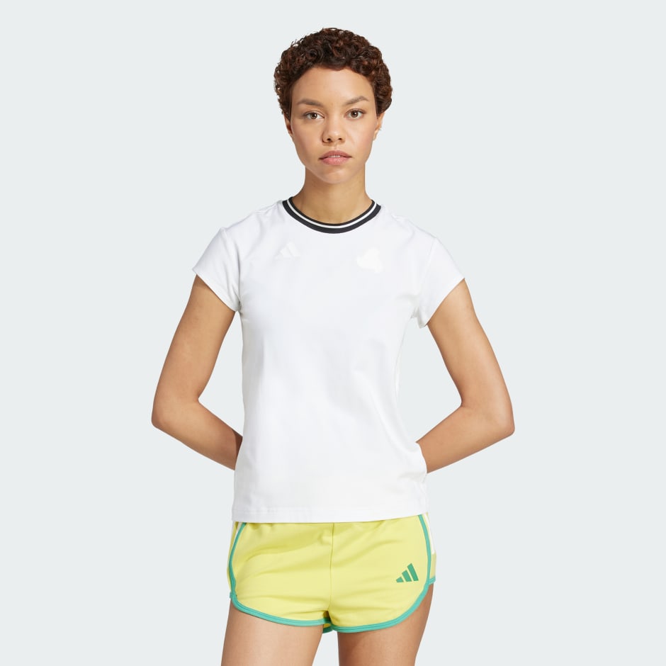 Tiro Cut 3-Stripes Cotton Baby Tee