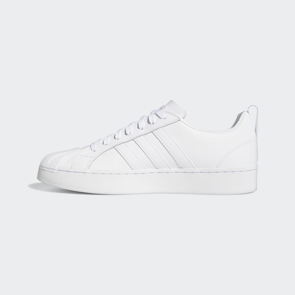 adidas Streetcheck Cloudfoam Court Low Shoes - White | adidas GH