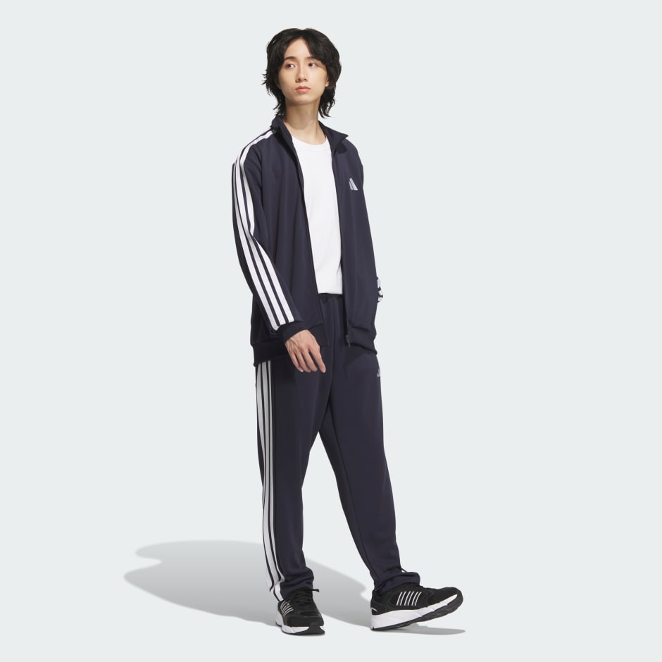 3-Stripes Regular Fit Double Knit Track Jacket
