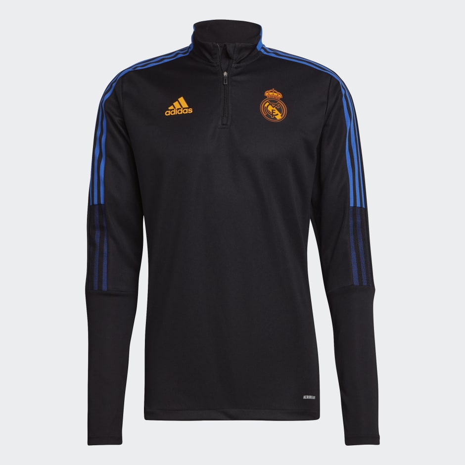 real madrid training top long sleeve