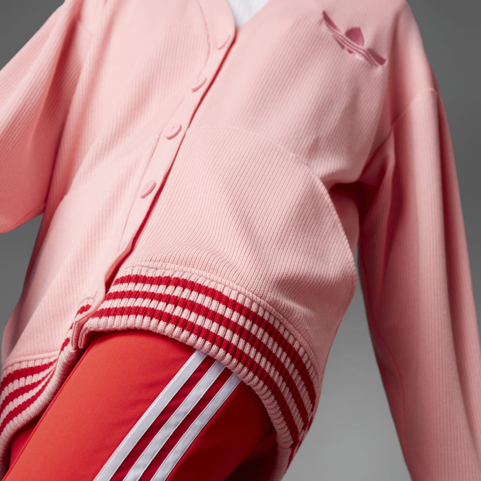 adidas Adicolor 70s Cardigan - Pink | adidas IQ
