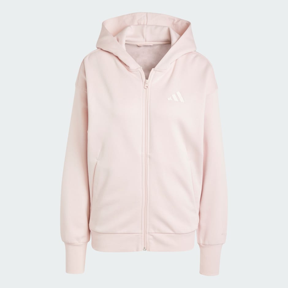 Adidas originals california full-zip hoodie pink best sale