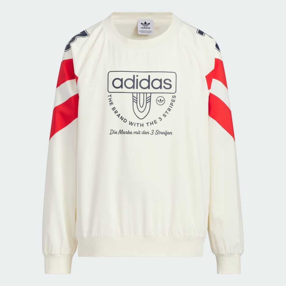 Adidas Retro Sports Crew Sweatshirt