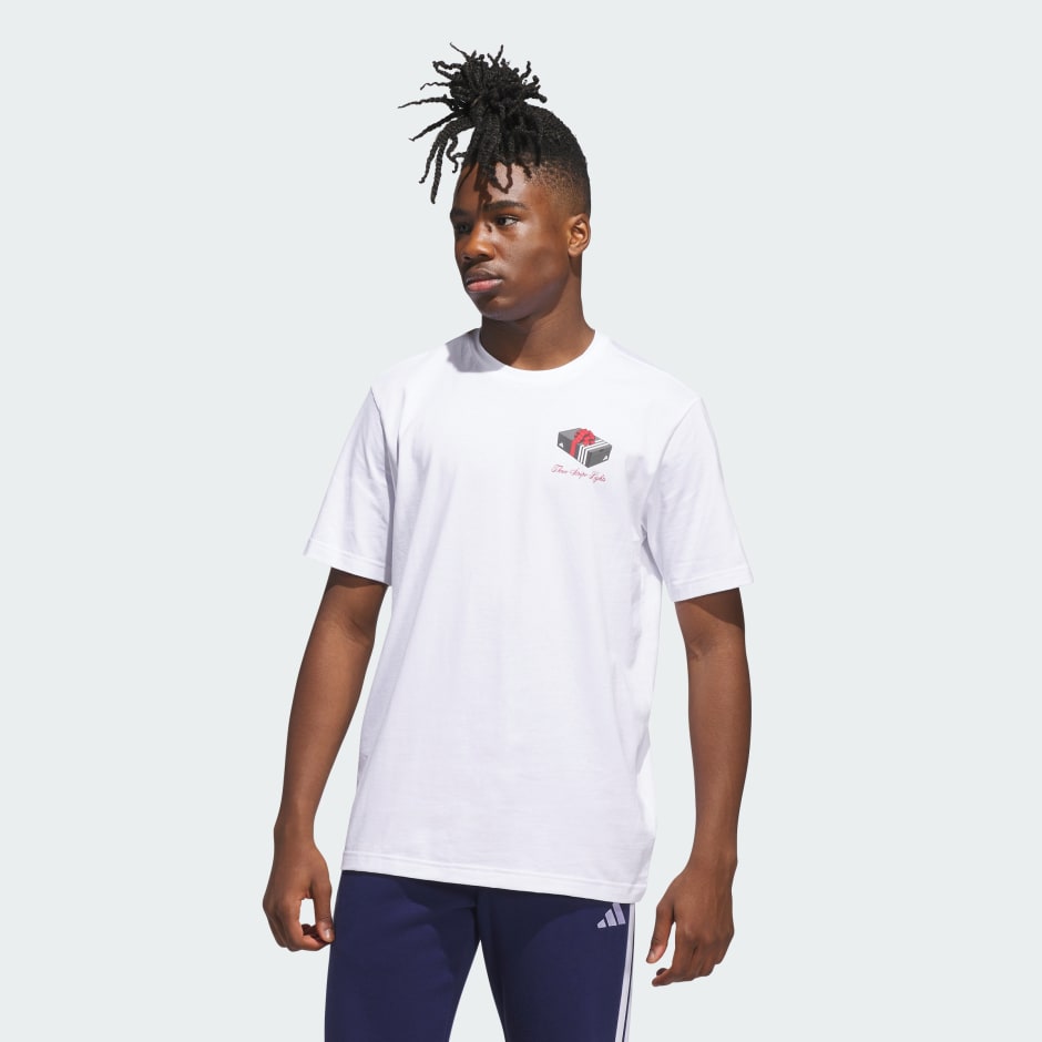 3-Stripes Lights Giftbox Graphic Tee