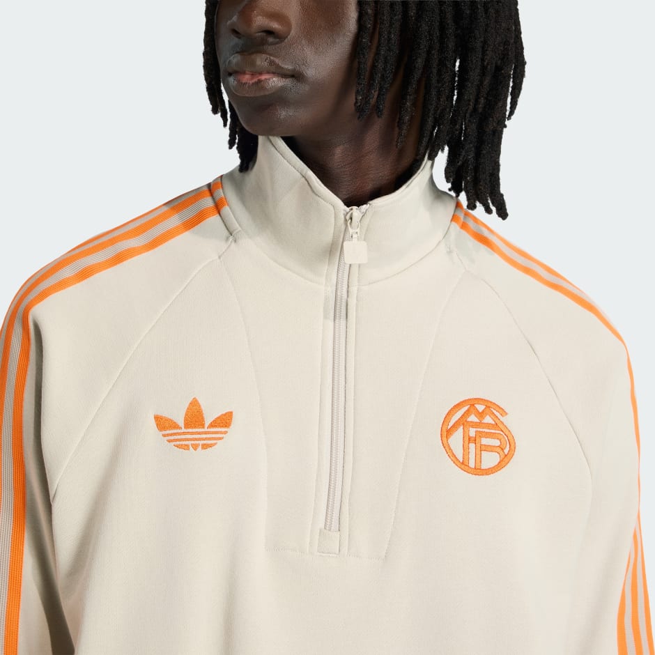 Bluză de trening cu fermoar 1/2 FC Bayern Originals