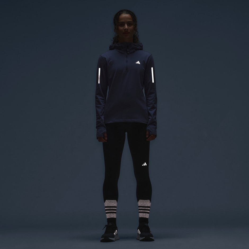 Domină Alergarea cu Hanoracul de Iarnă cu Fermoar pe Jumătate