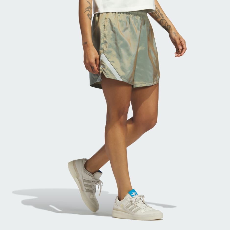 Clothing - Select Iridescent Shorts - Orange | adidas South Africa