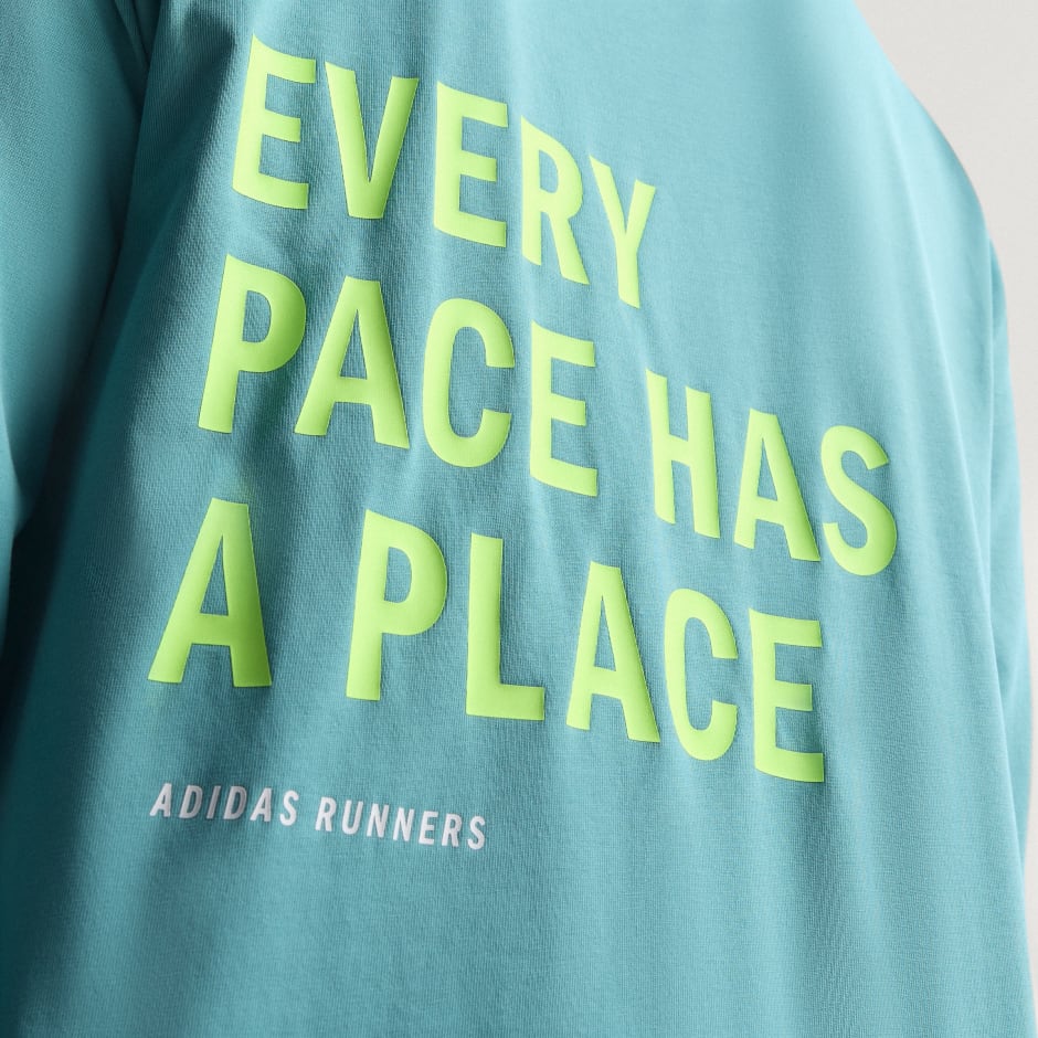 تي شيرت Runners بأكمام طويلة (للجنسين)