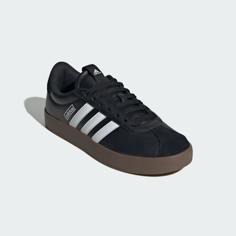 adidas VL Court 3.0 Low Skateboarding Shoes - Black | adidas UAE