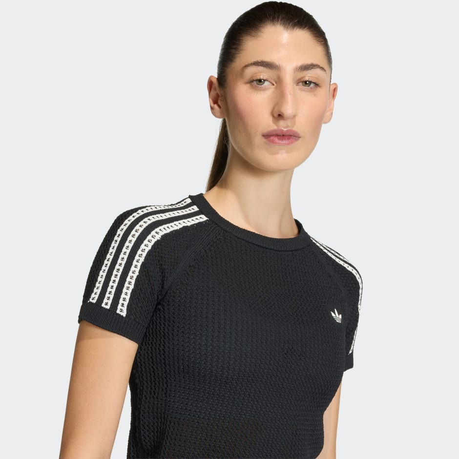 KNITTED CROCHET CALI TEE