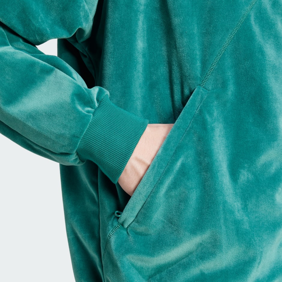 House of Tiro Velour Bomber Jacket