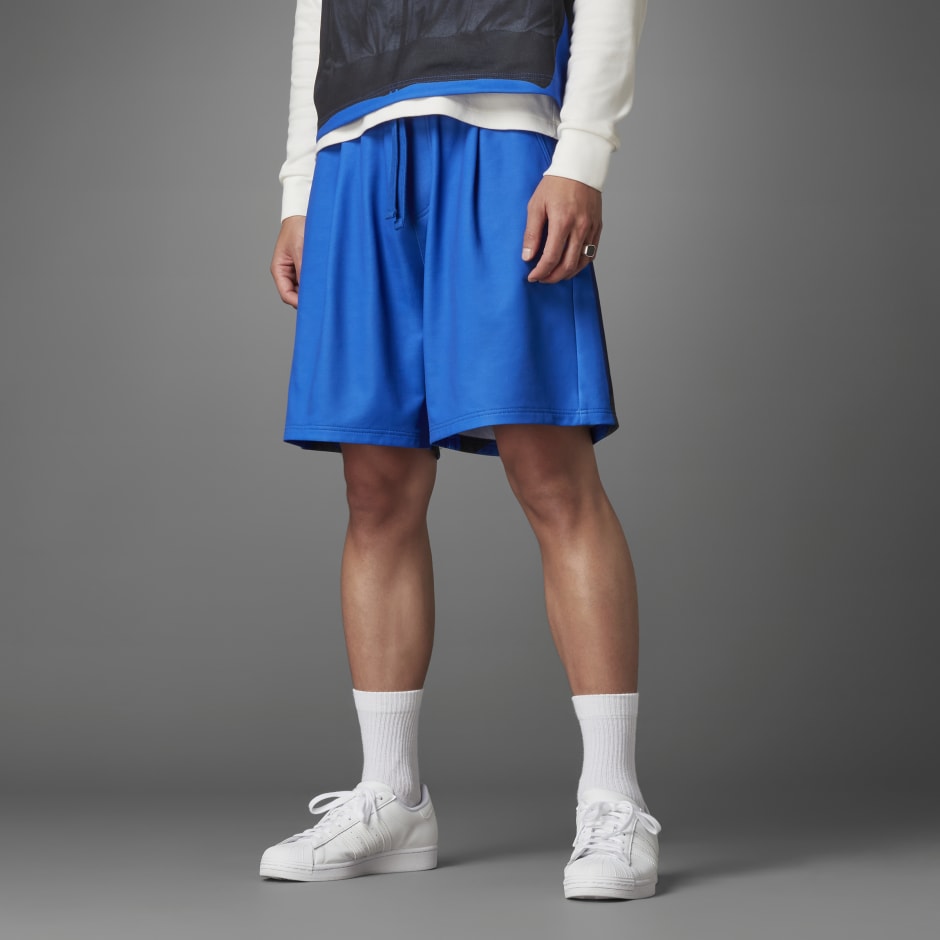 Blue Version Silky Soccer Shorts image number null