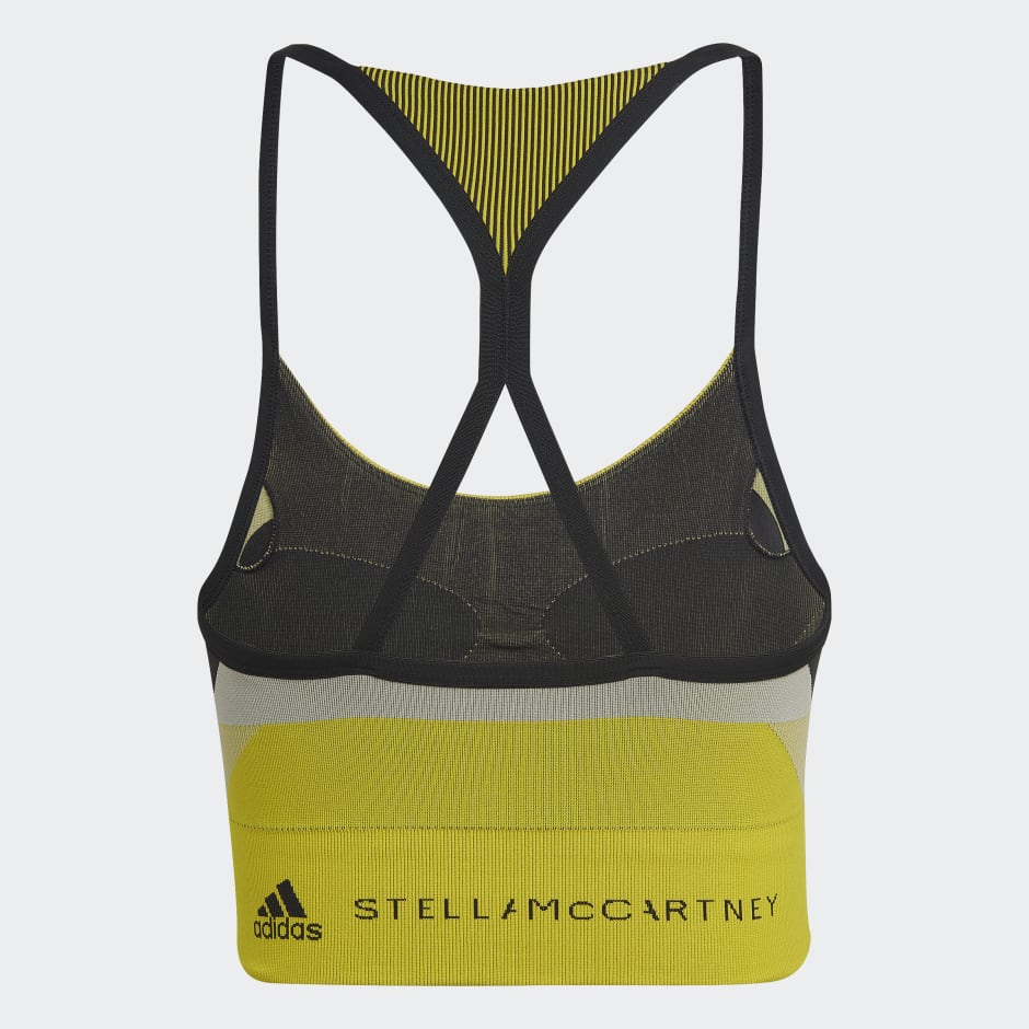 adidas by Stella McCartney TrueStrength Yoga Knit Light-Support Bra