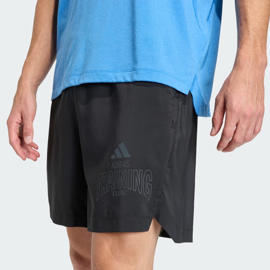 PANTALONI SCURȚI D4T POWER ESSENTIALS WORKOUT GRAPHICS