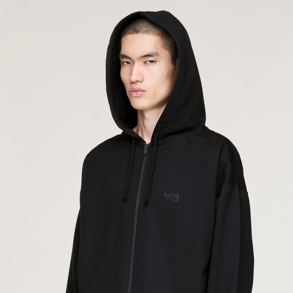 Y-3 起毛テリー ジップパーカー
