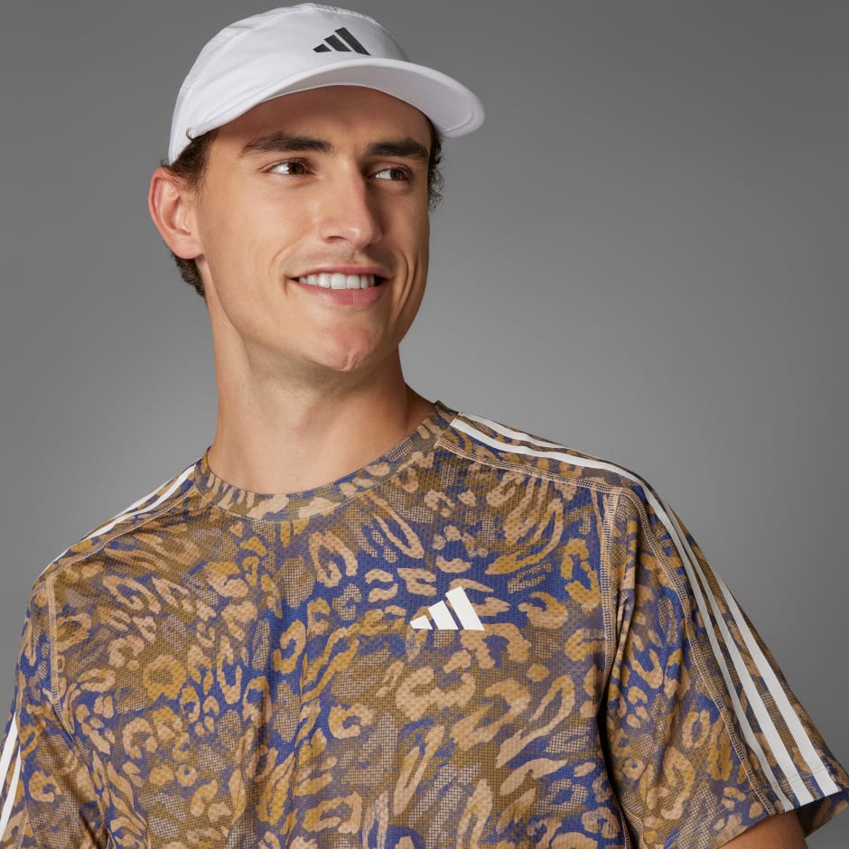 Own The Run CLIMACOOL 3-Stripes Tee