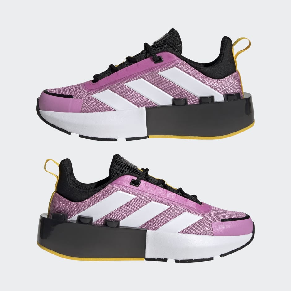 Kids Shoes - adidas x LEGO® Tech RNR Lace-Up Shoes - Purple | adidas Qatar