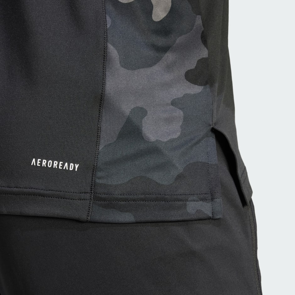 Train Essentials Camo Training 1/4-Zip Longsleeve