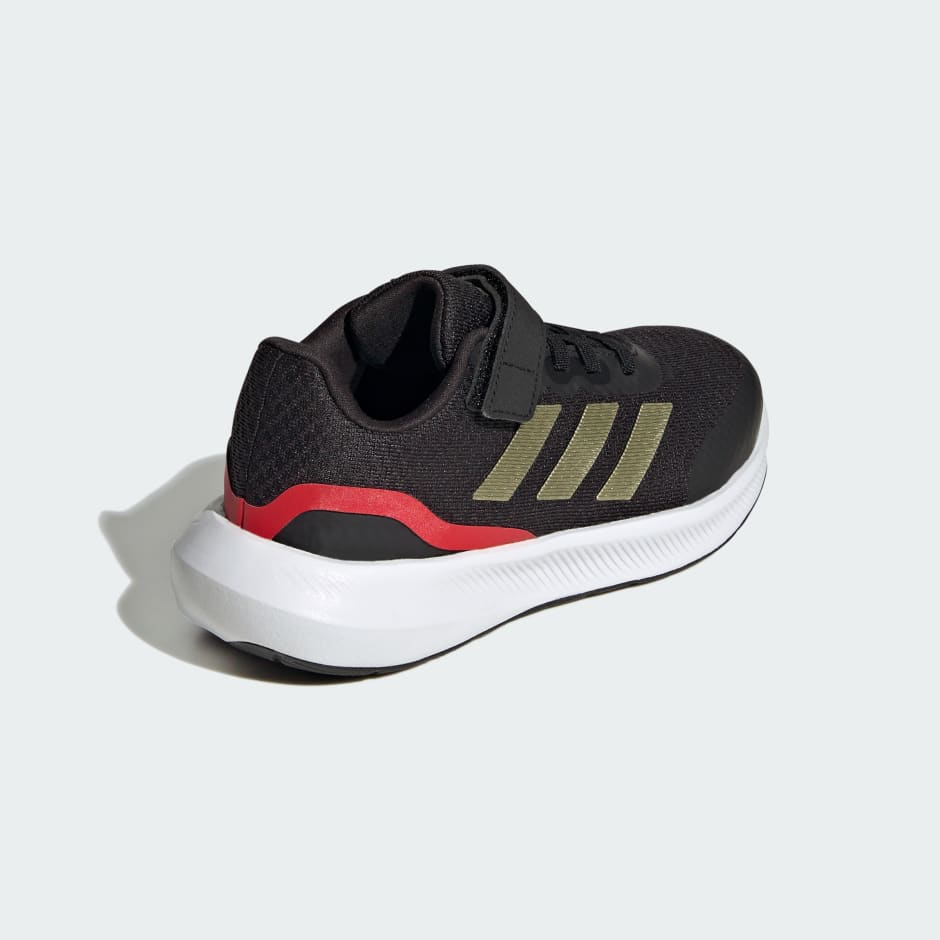adidas RunFalcon Shoes Top | Elastic Strap Lace 3.0 KE - adidas Black