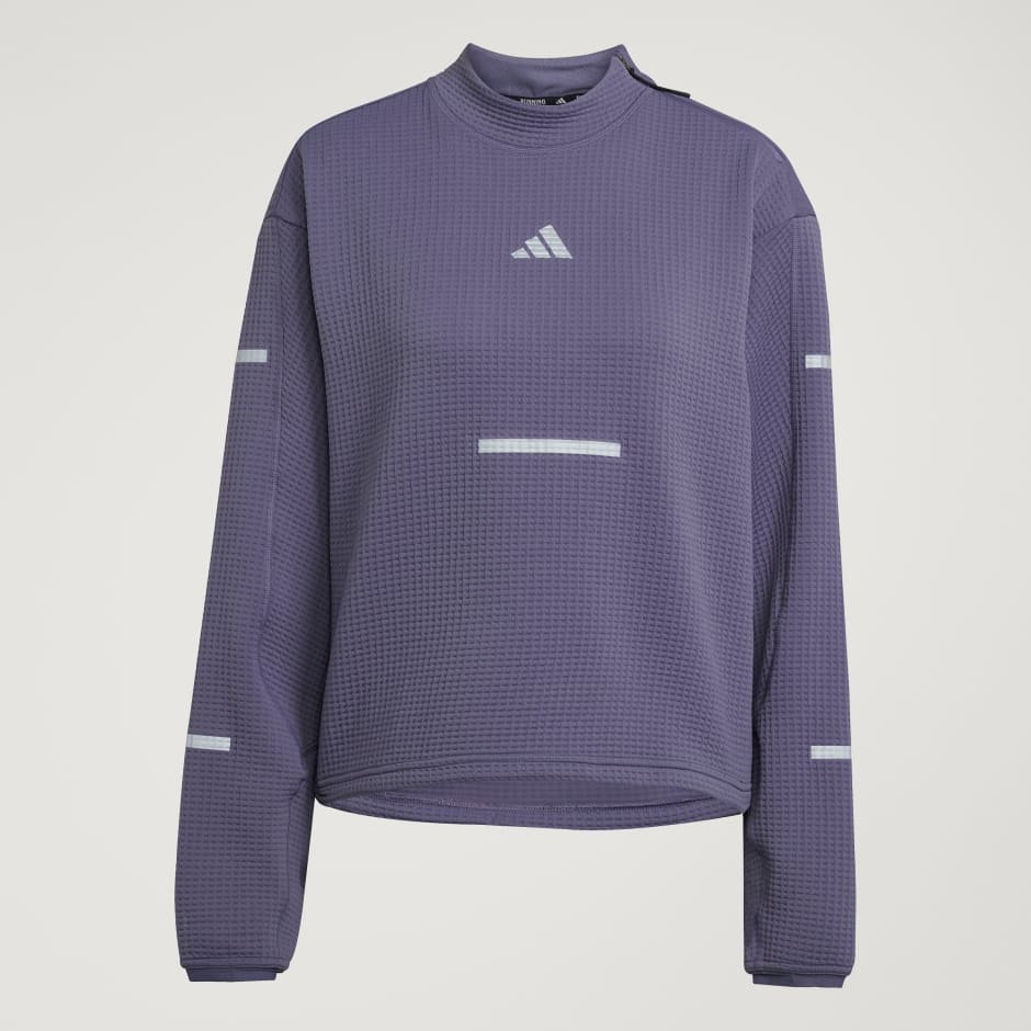 Bluză Adi365 De Alergare CLIMAWARM+ Cu Guler Rotund