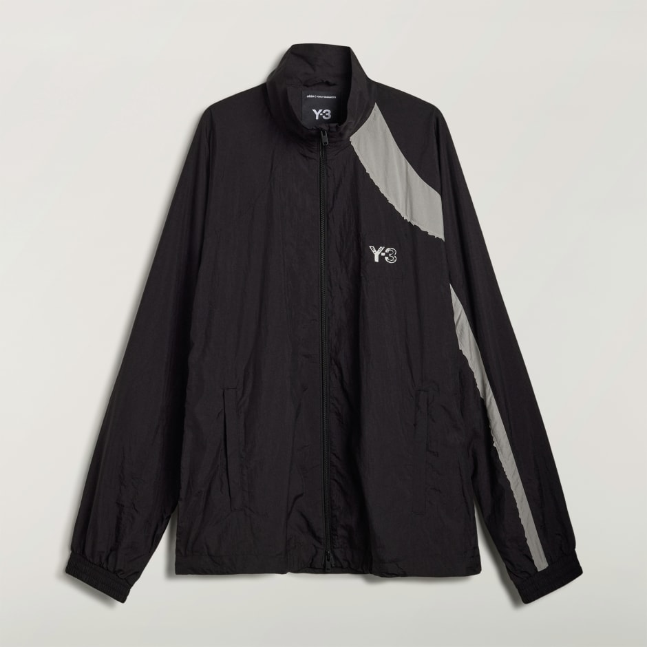 JACHETĂ Y-3 RAW EDGE 3 STRIPES NYLON SHELL